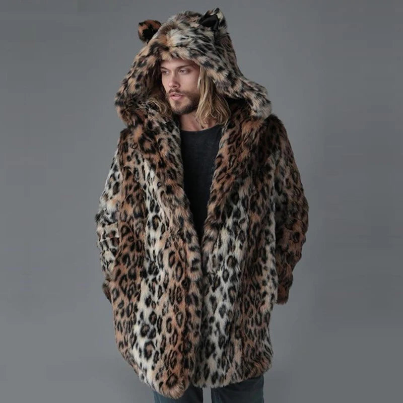 Hooded Fur Overcoat for the Feral ones
