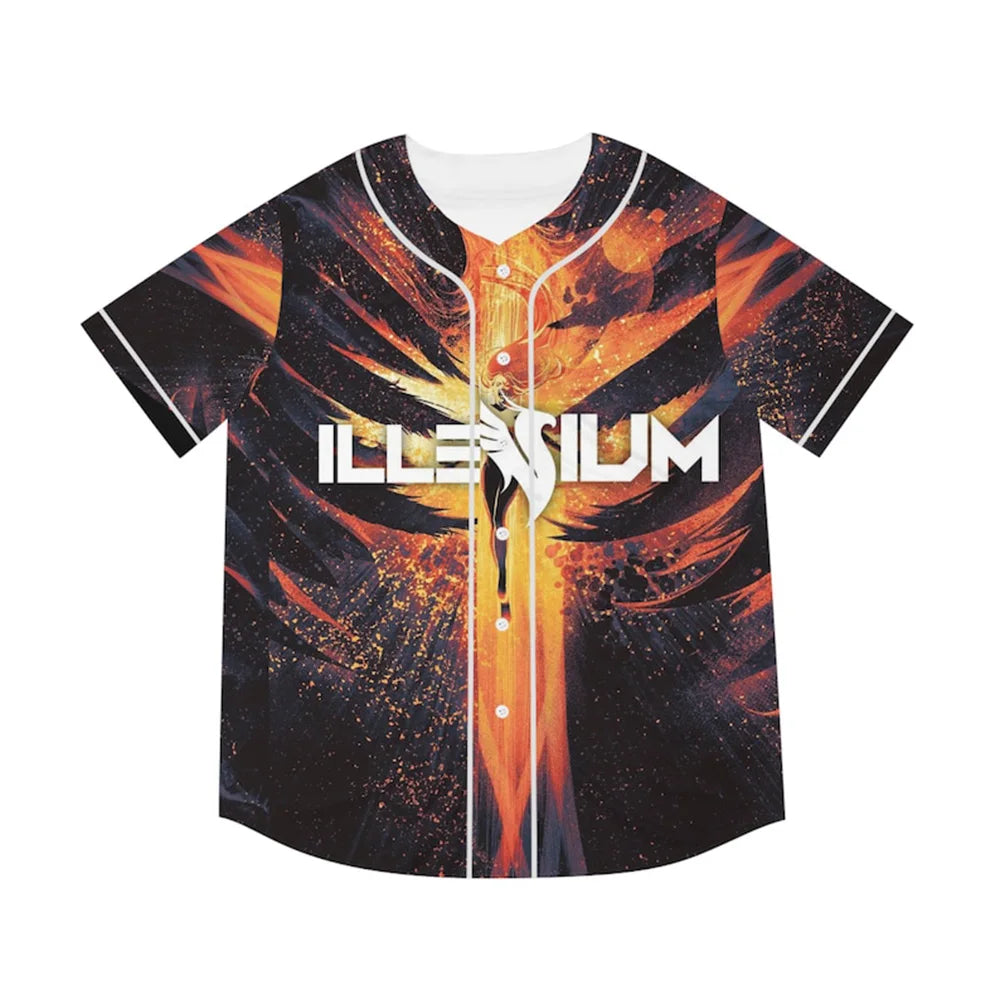 Illenium Orange and Black Rave Jersey