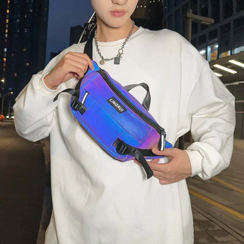 Holographic Rave Fanny Pack