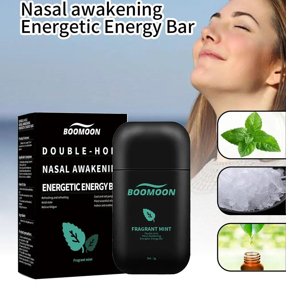 Energizing Aromatherapy Nasal Inhaler