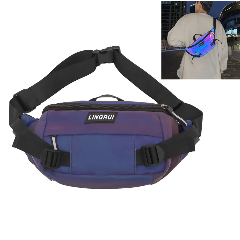 Holographic Rave Fanny Pack