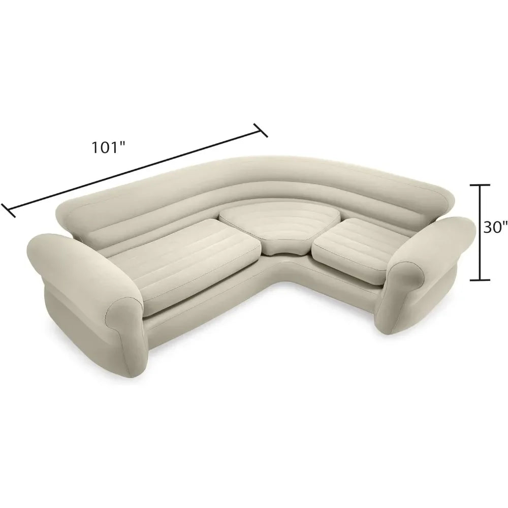  Inflatable: L-Shaped  Corner Sofa