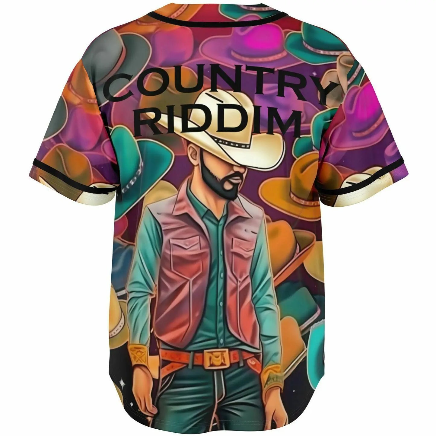 Country Riddim HOL!  Baseball Jersey