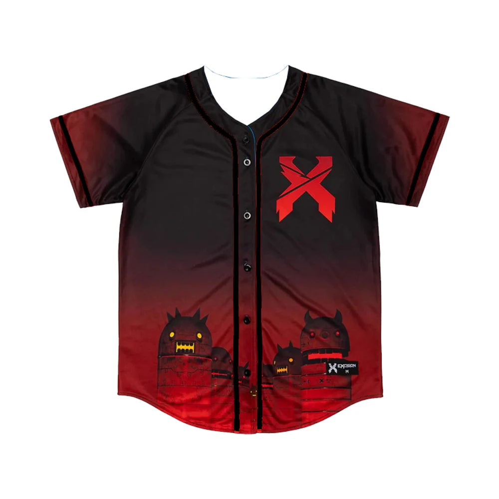 EXCISION Home Angry Robot Baseball Jersey