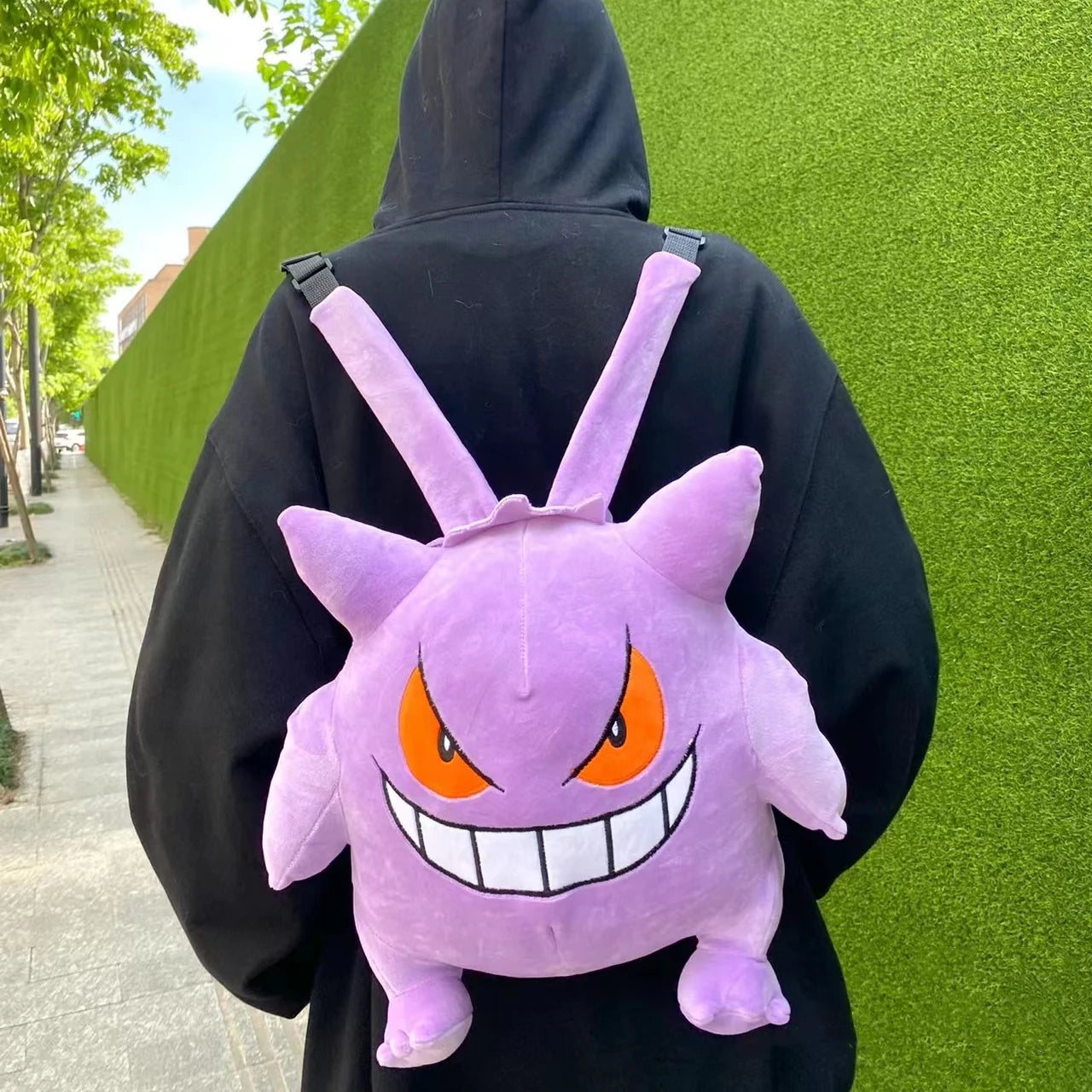 Gengar Pokemon Plush Backpack
