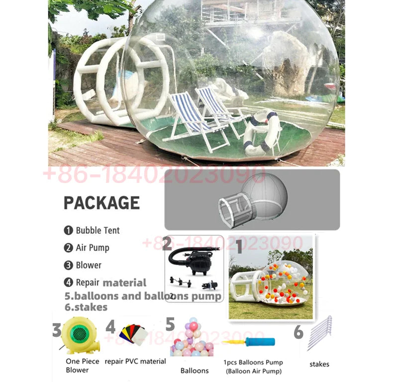10ft Igloo bubble tent