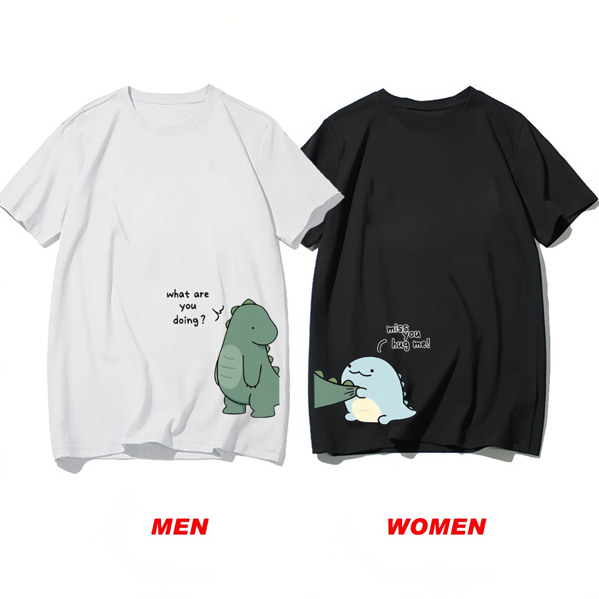 Dinosaur Matching Couple T-Shirt