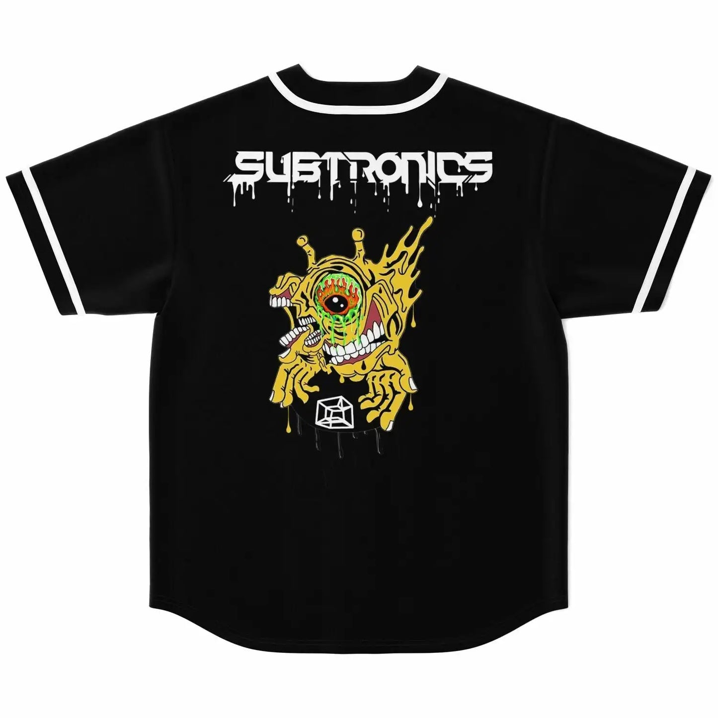 Subtronics Blue Butterfly Custom Baseball Jersey