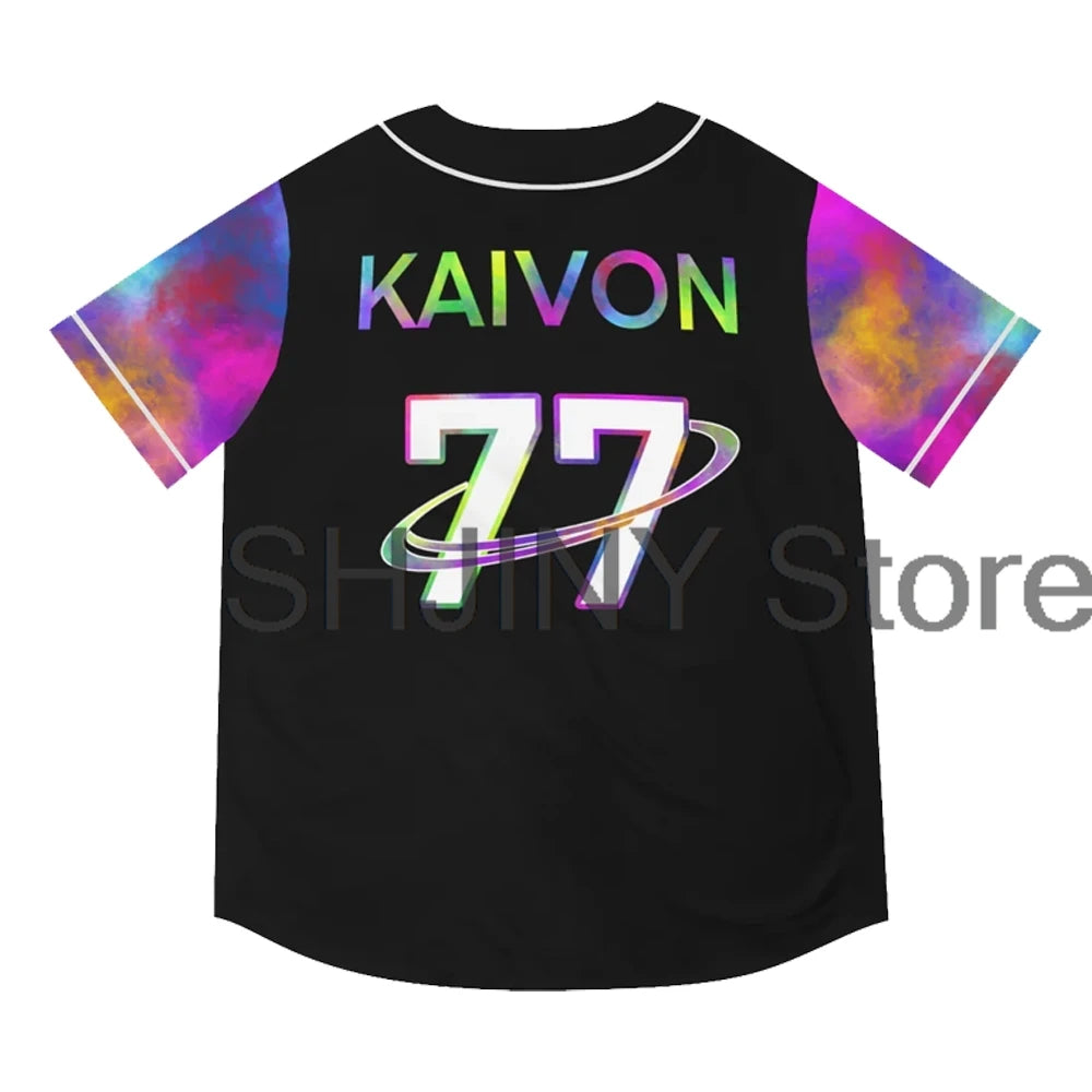 Kaivon Colorful  Rave Jersey