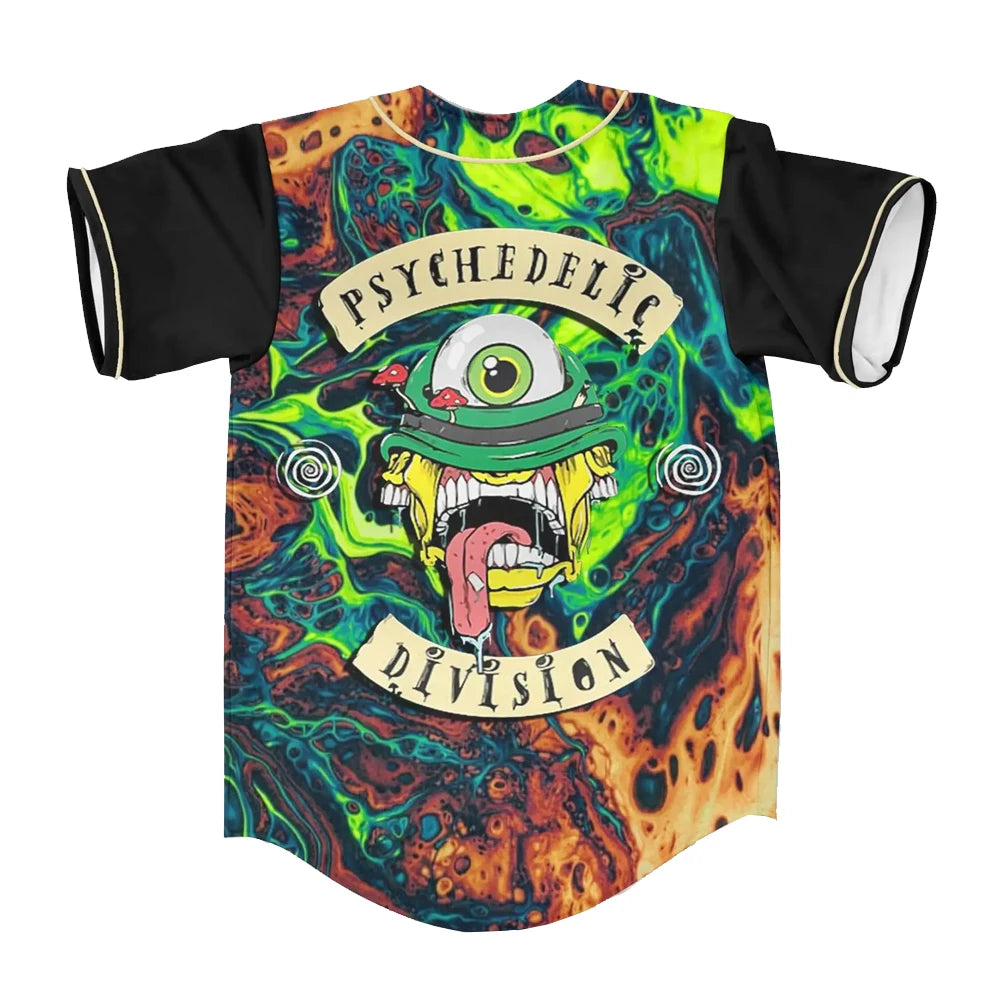 Subtronics Liquid Drip Rave Baseball Jersey