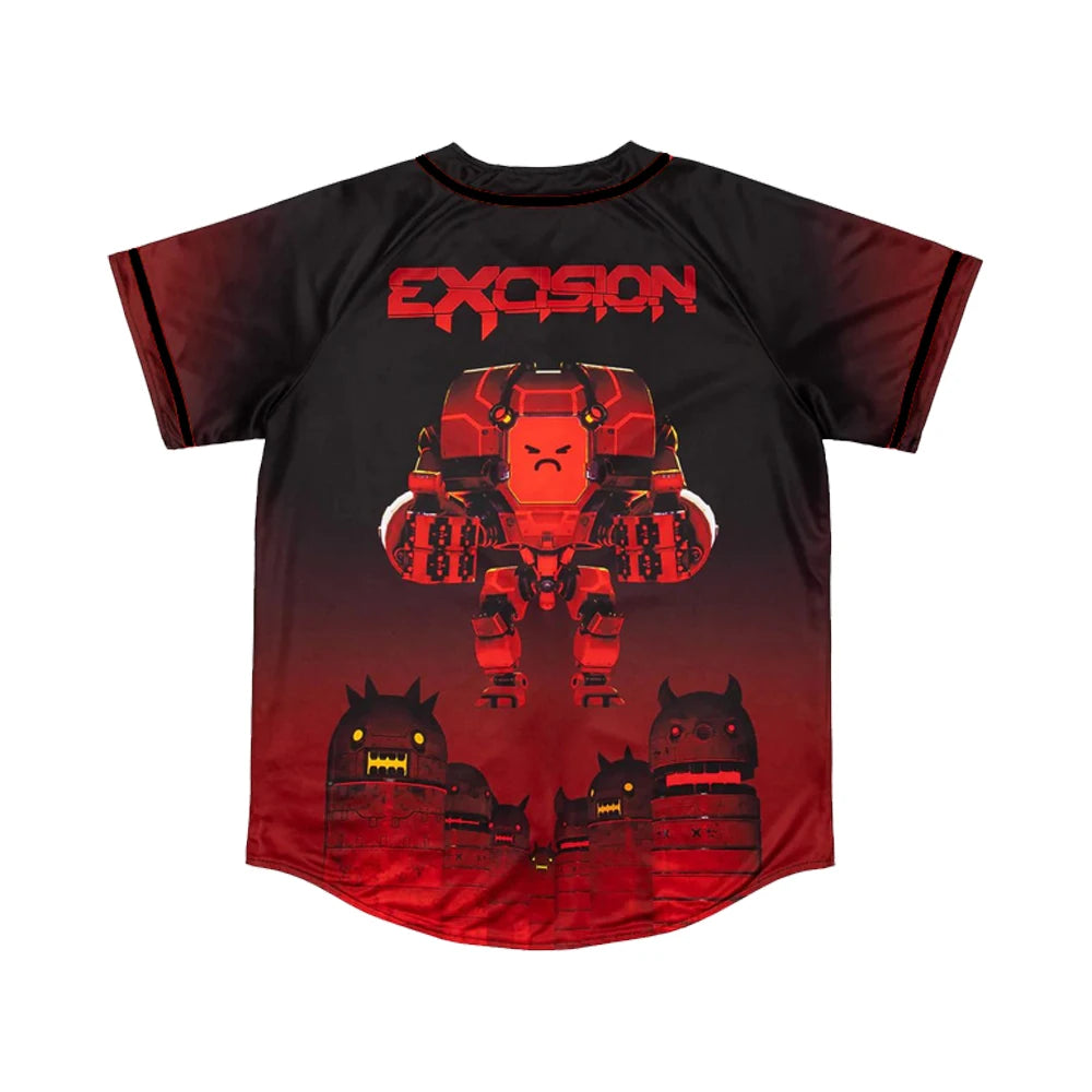 EXCISION Home Angry Robot Baseball Jersey