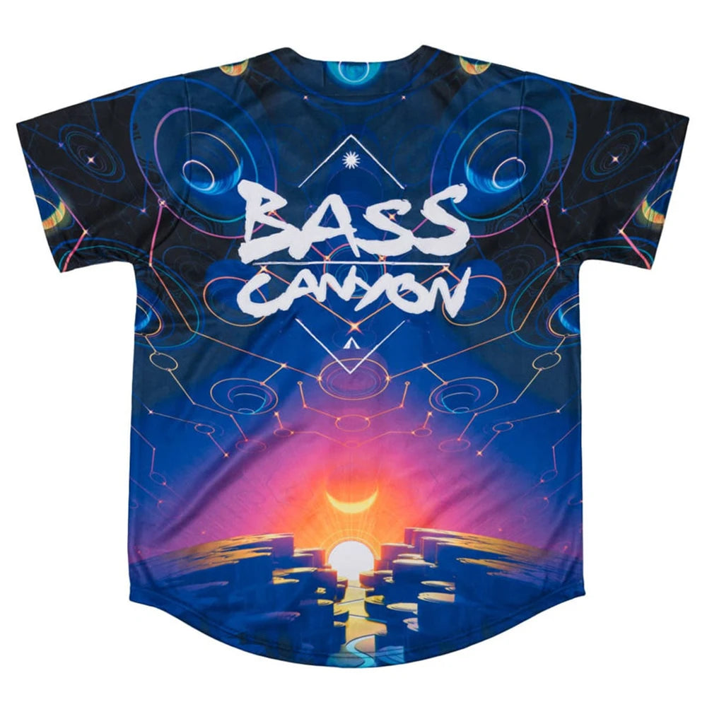 Excision BASS CANYON Baseball Jersey