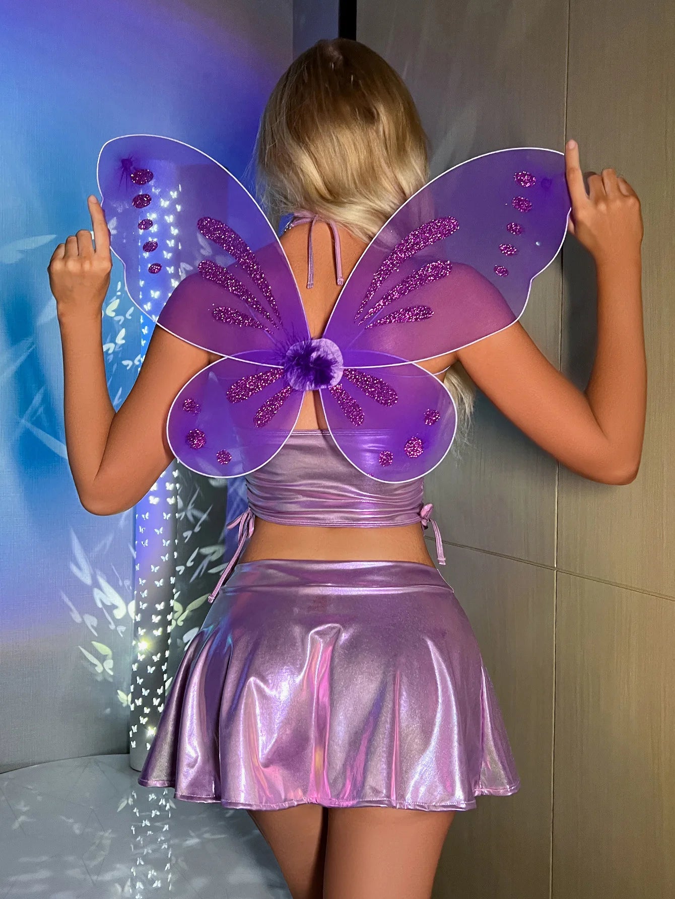 4 Piece Sexy Fairy (Purple)