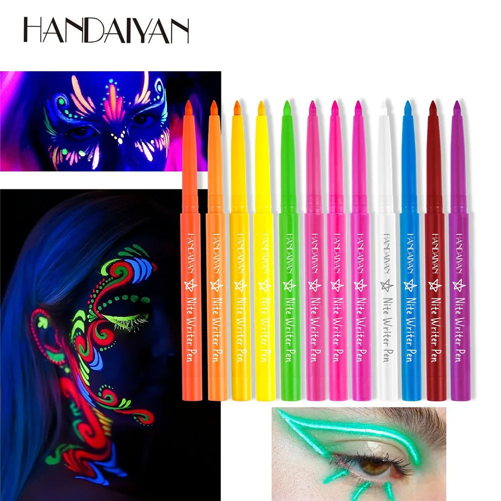 Fluorescent UV Waterproof Eyeliner Gel Pen