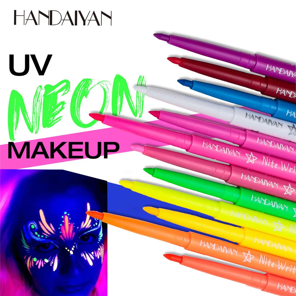 Fluorescent UV Waterproof Eyeliner Gel Pen