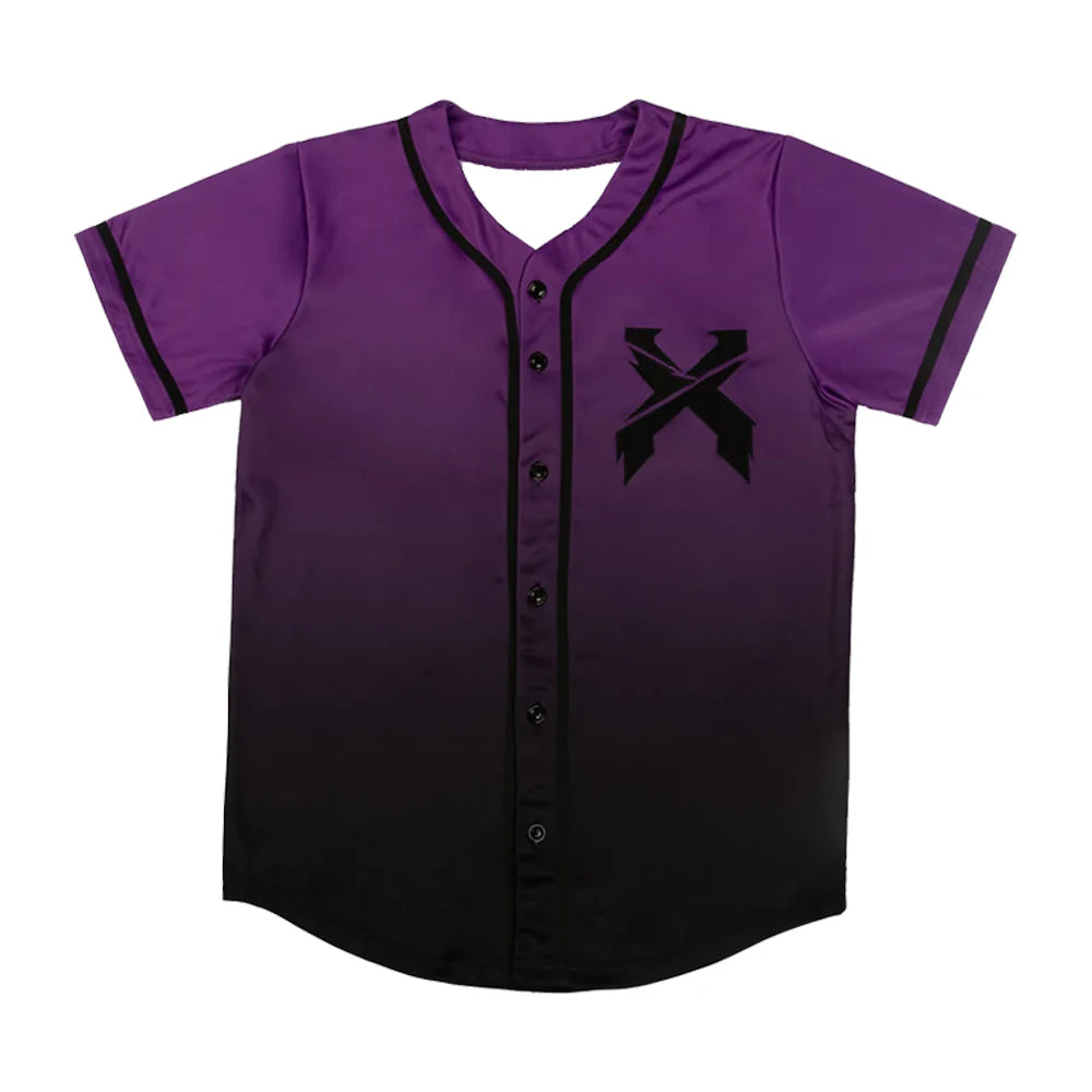 Excision  Purple/Black Baseball Jersey