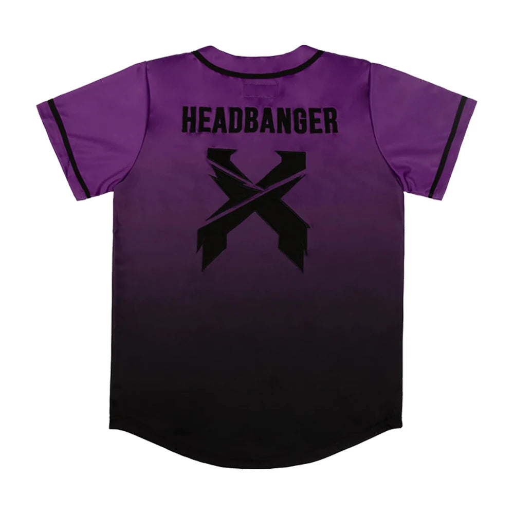 Excision  Purple/Black Baseball Jersey