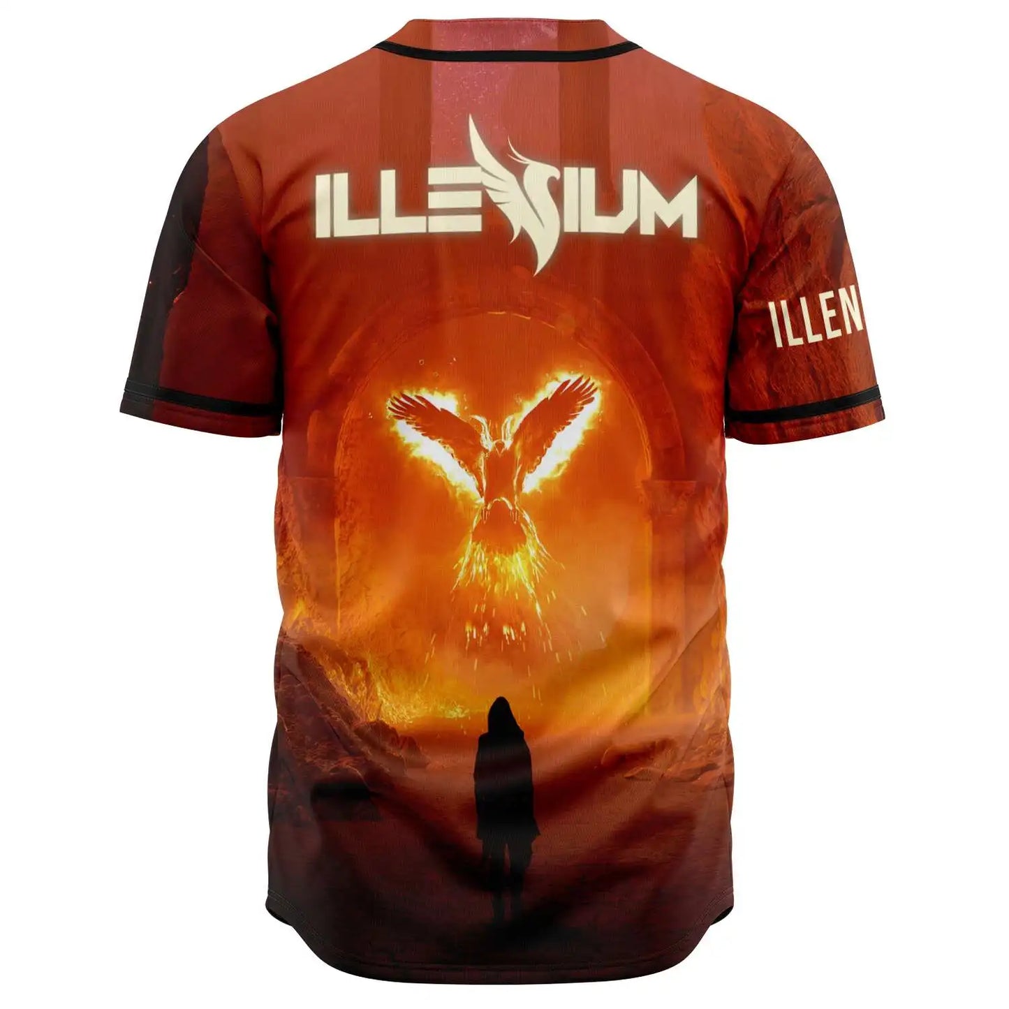 ILLENIUM Rising Pheonix Baseball jersey