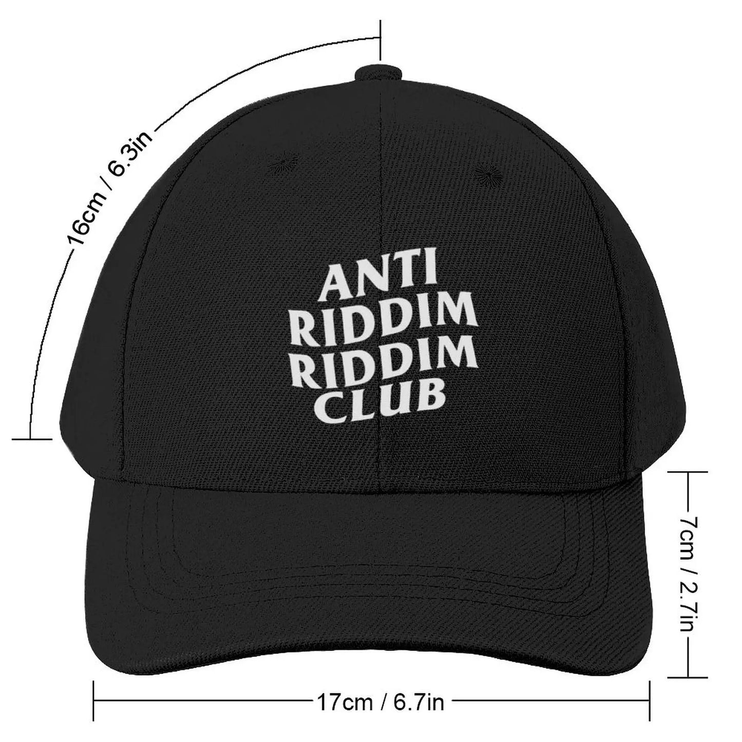 Anti Riddim Club Baseball Cap
